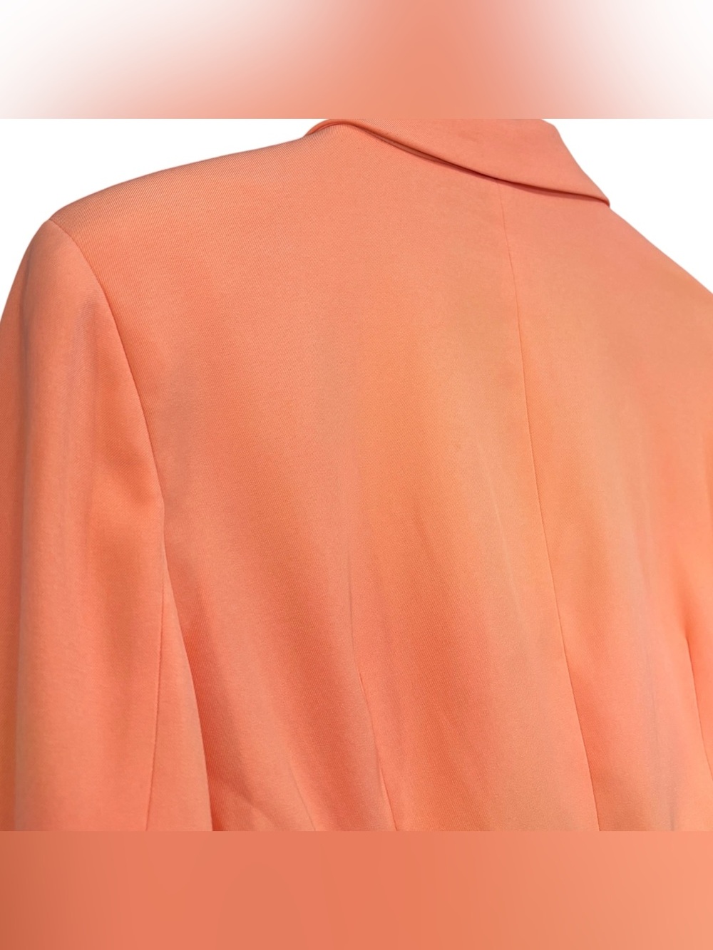 Future Collective x Alani Noelle NWT Orange Cream cutout Blazer Size XXL - Picture 10 of 14